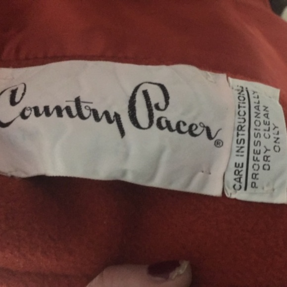 Vintage wool coat fur collar - Picture 6 of 6